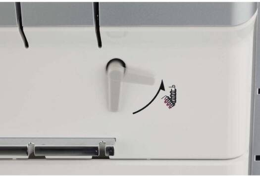 JUKI MO-2800, 2 Needle, 2/3/4 Thread Overlock Sewing Machine, 1,500spm, Easy And Fast Threading, Adjustable Differential Feed, Magnet Needle Tray, Wide Throat Area, Quiet Operation | MO-2800 - NEW AL AFRAH