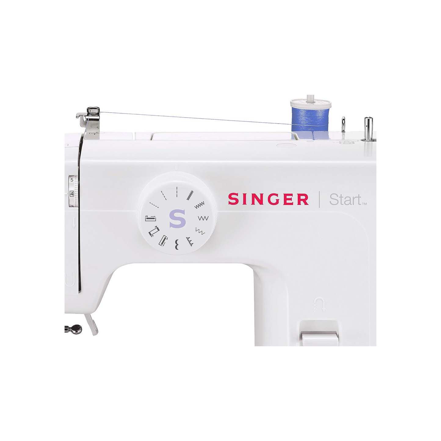 Singer start 1306 - Sewing machine - White - Close view
