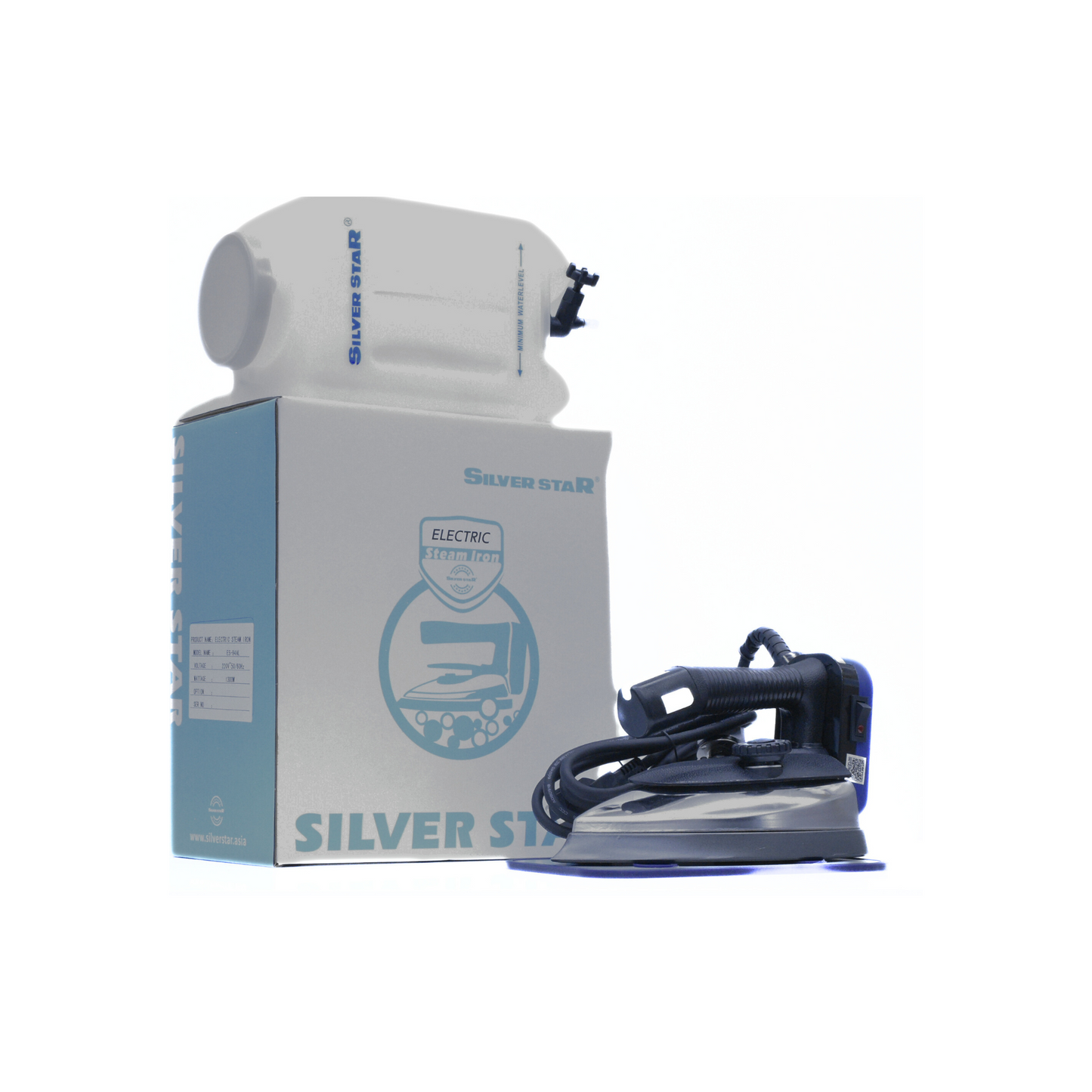 Silver star China electric steam iron