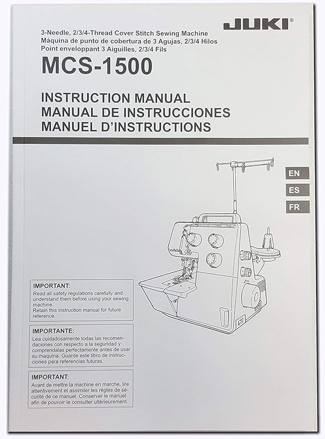 Juki MCS 1500N overlock machine - NEW AL AFRAH