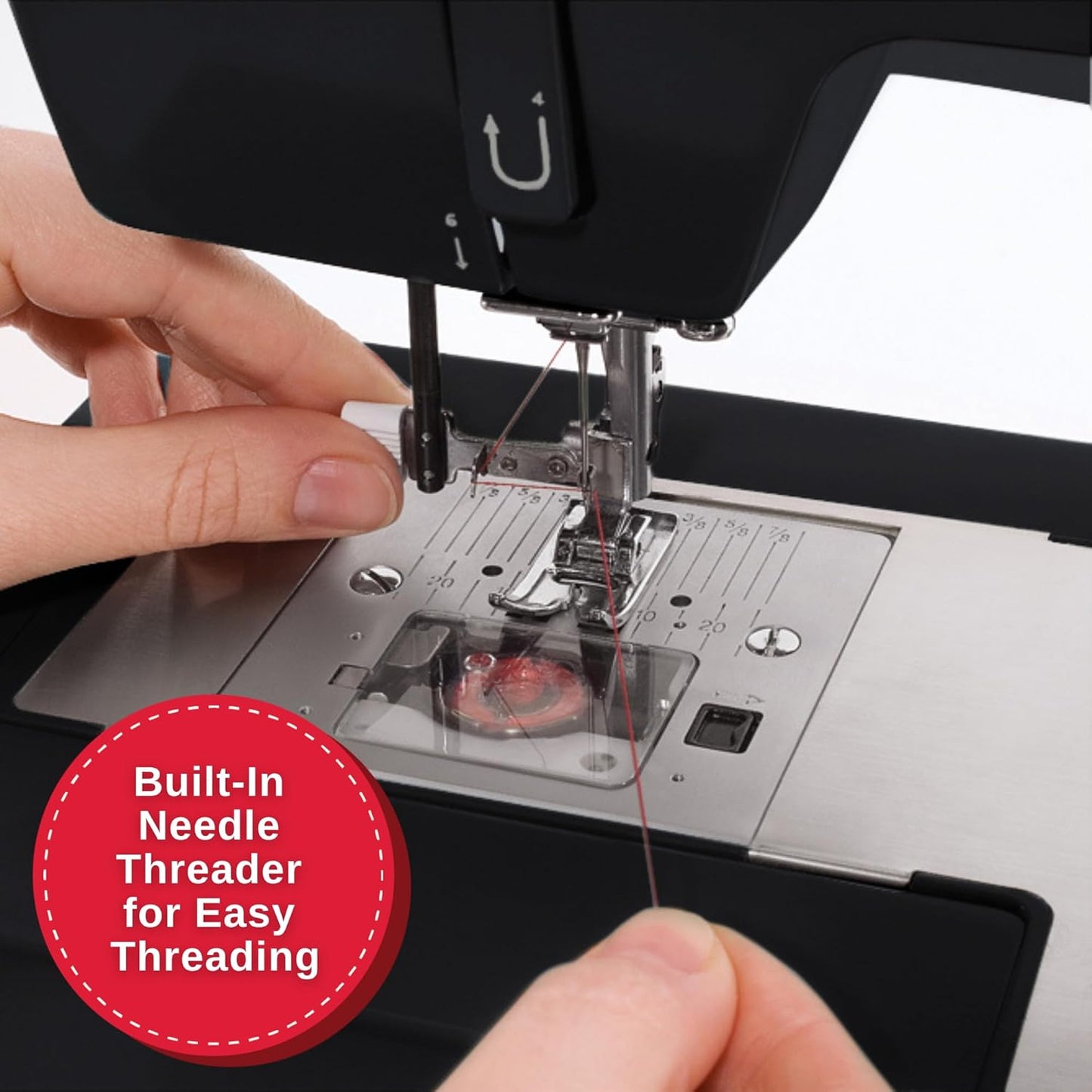 SINGER HD 4432 BLACK SEWING MACHINE - HEAVY DUTY - NEW AL AFRAH