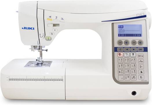 JUKI HZL-DX5, Home Sewing Machine, Box Feed Technology, High Quality Finishes, Easy-to-use Quick Select Buttons, Maximum Speed 1050 Stitches Per Minute | HZL-DX5 - NEW AL AFRAH