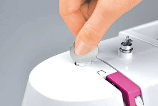 JUKI HZL 357ZP A, Electric Sewing Machine With 32-Stitch Patterns Including Automatic 1-step Buttonhole, 750 Stitches Per Minute, Automatic Needle Threader, White LED Light | HZL-357ZP-A - NEW AL AFRAH