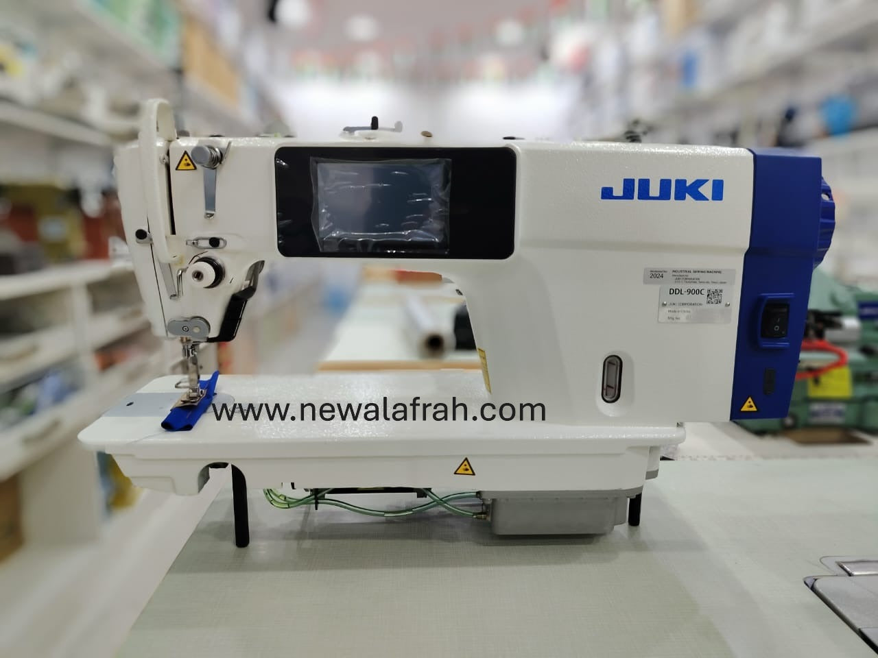 JUKI DDL 900C - DIRECT DRIVE LOCKSTITCH MACHINE COMPLETE SET - NEW AL AFRAH