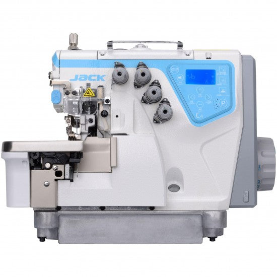 Jack E3 Model 5-thread  - Overlock sewing machine - Multi color - Front view