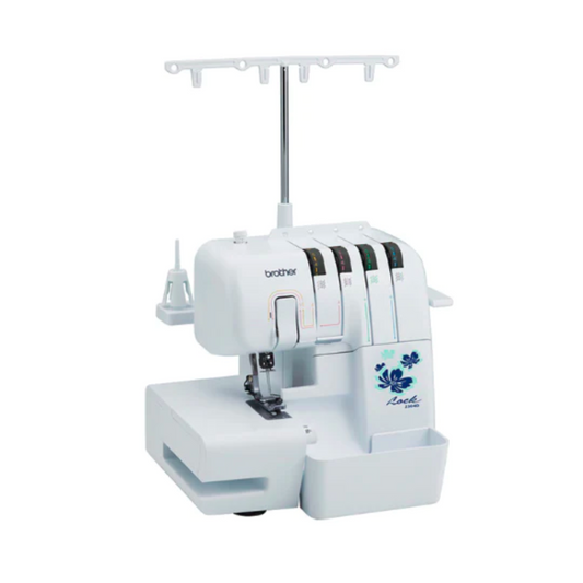 Brother 2504D - Overlock machine - White - Front view