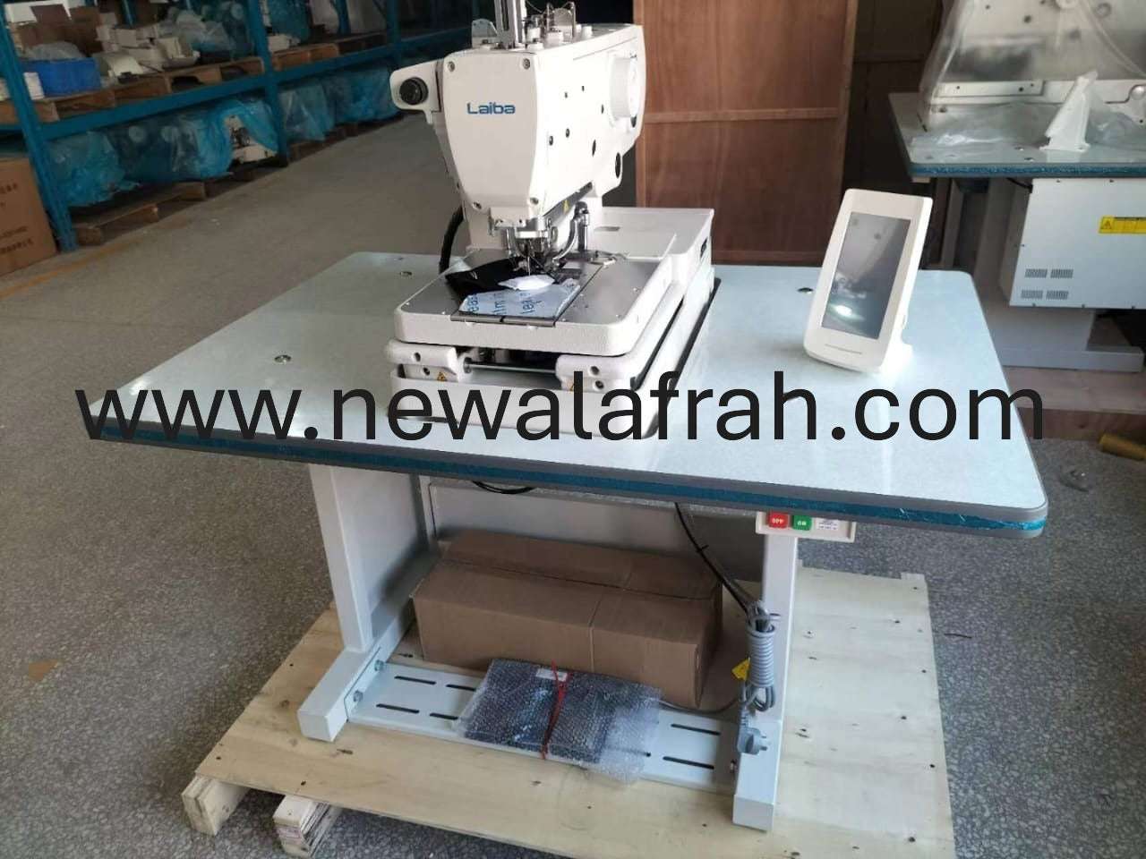 LAIBA LB 9820 ELECTRONIC EYELET BUTTON HOLE MACHINE - NEW AL AFRAH