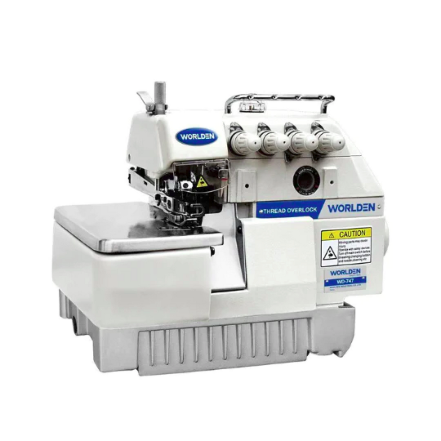 Worlden 4 thread  - Overlock machine - White - Front view