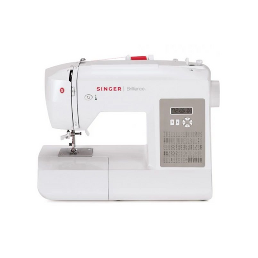 Brilliance 6180 - Sewing machine - White - Front view