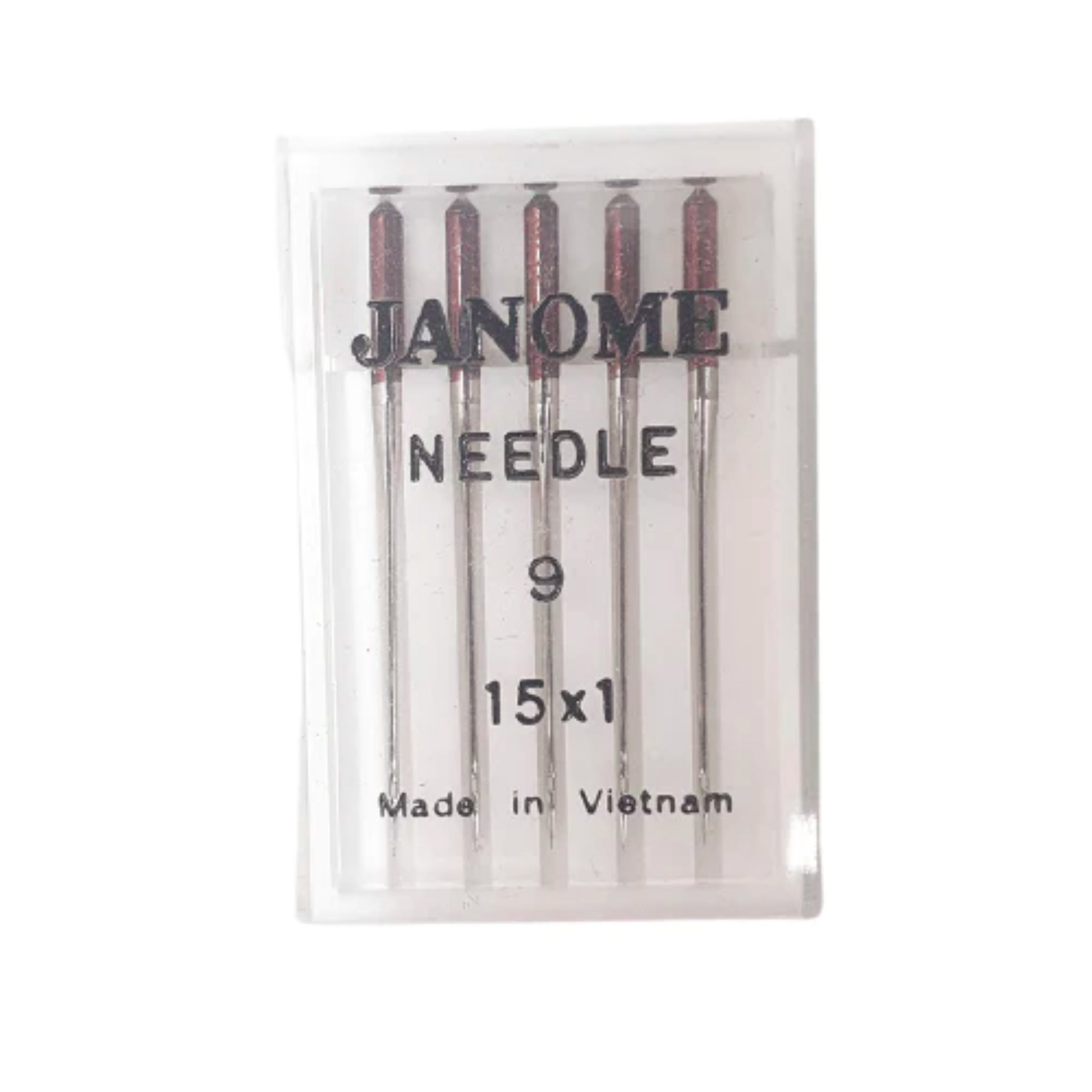 Janome - Brown tip needles - Multi color - Packets