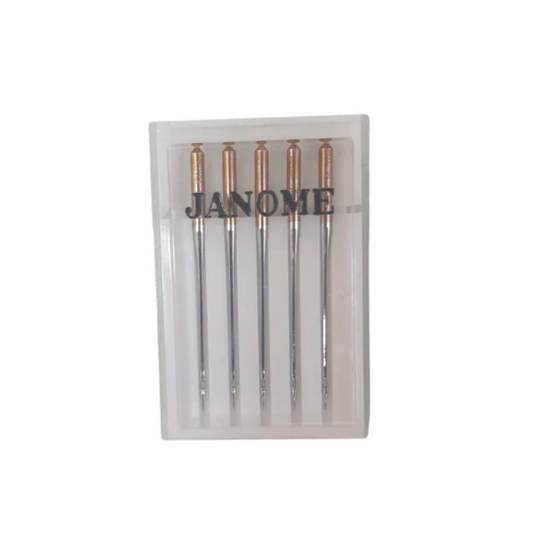 Janome - Gold tip needle - Multi color - Packet