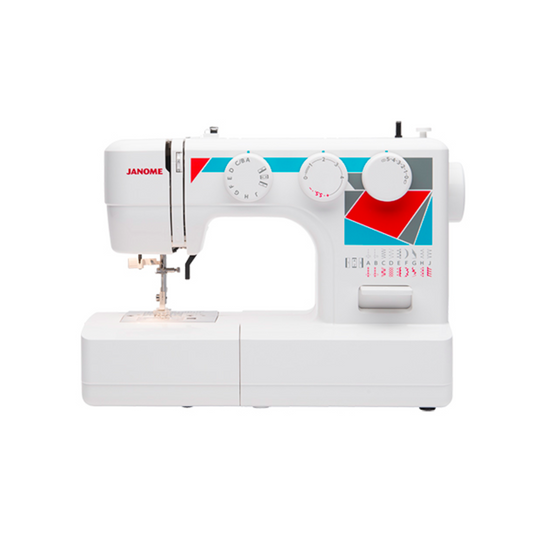 Janome MOD-19 - Sewing machine - White - Front view