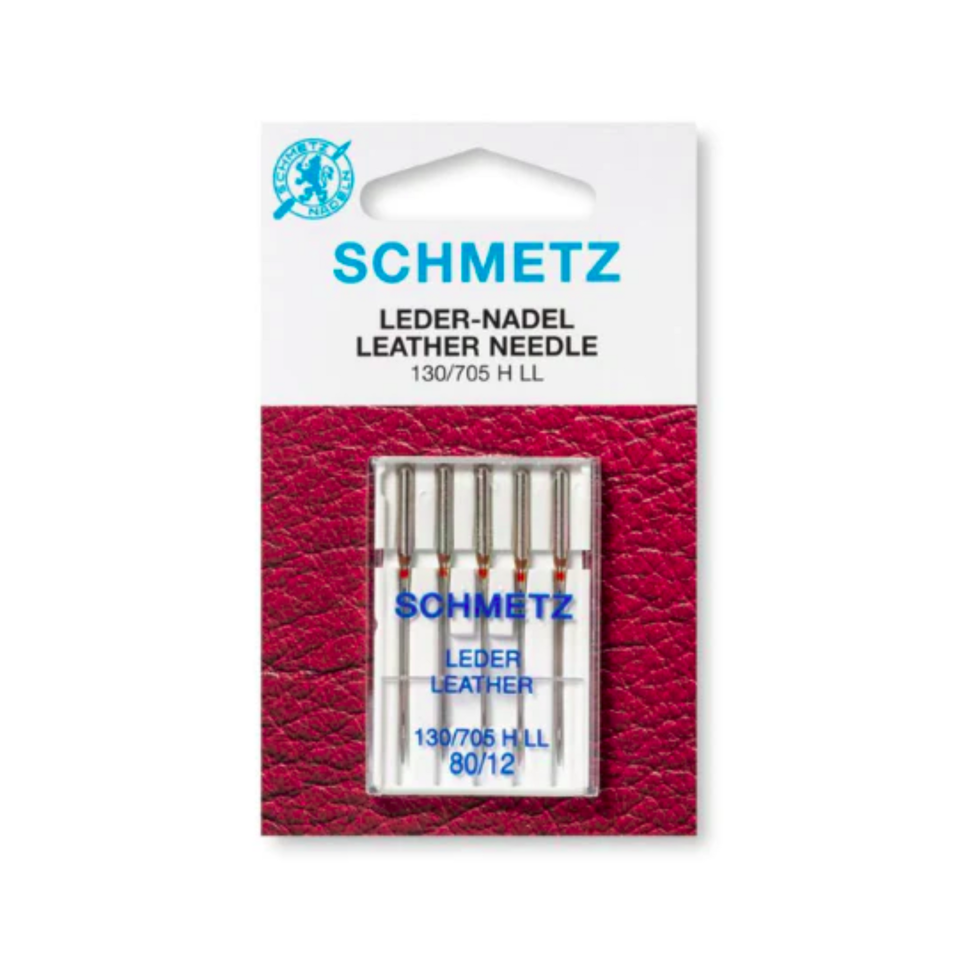 Schmetz - Leather needle - Sewing accessory - Silver - Front view