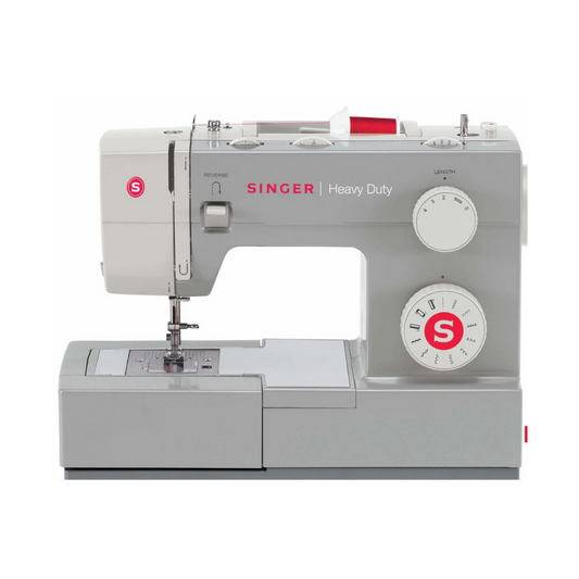 Singer heavy duty 4411 - Sewing machine - Grey - Front view