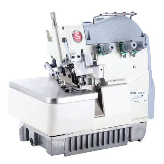 Singer 351G-131M 3-thread industrial overlock machine - Sewing machine - Multi color - Front view