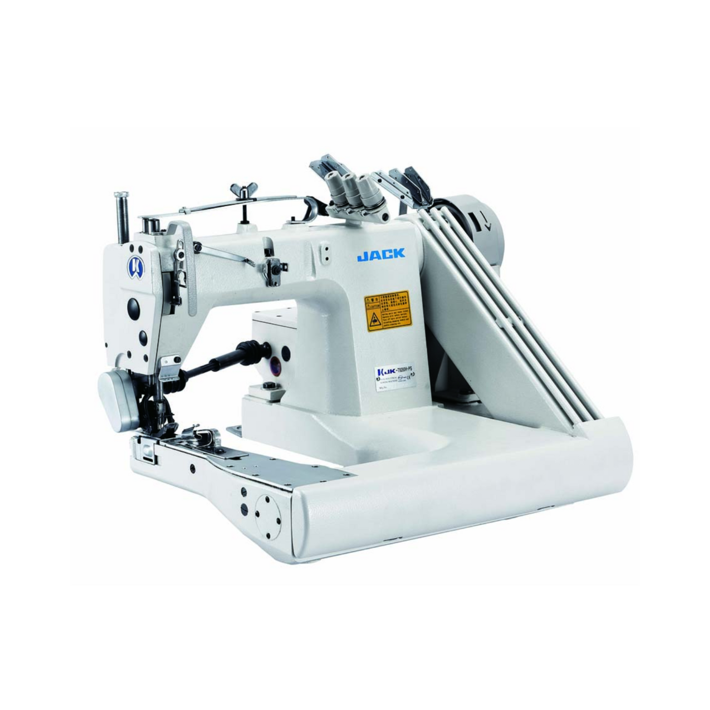 Jack K-T9280-73-PS / JK-T9270-PL feed of the arm - Sewing machine - White - Front view
