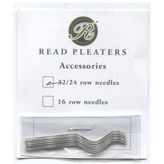  Read pleaters - Smocking pleater needles - Sewing accessory - Silver - Front view