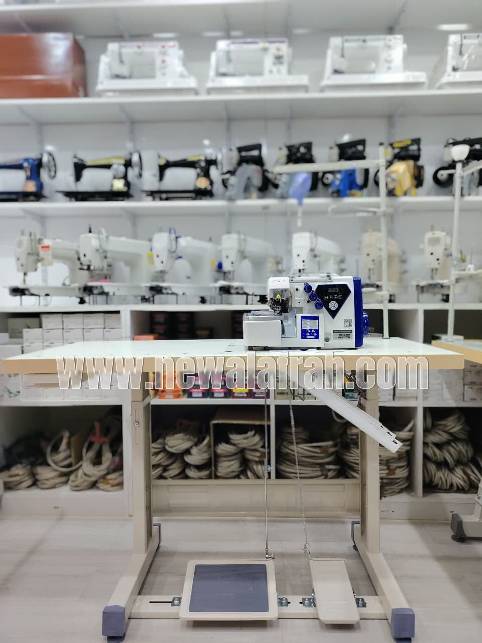 V8 - 3 (3 Thread Overlock Complete set with Direct Drive Motor) - NEW AL AFRAH