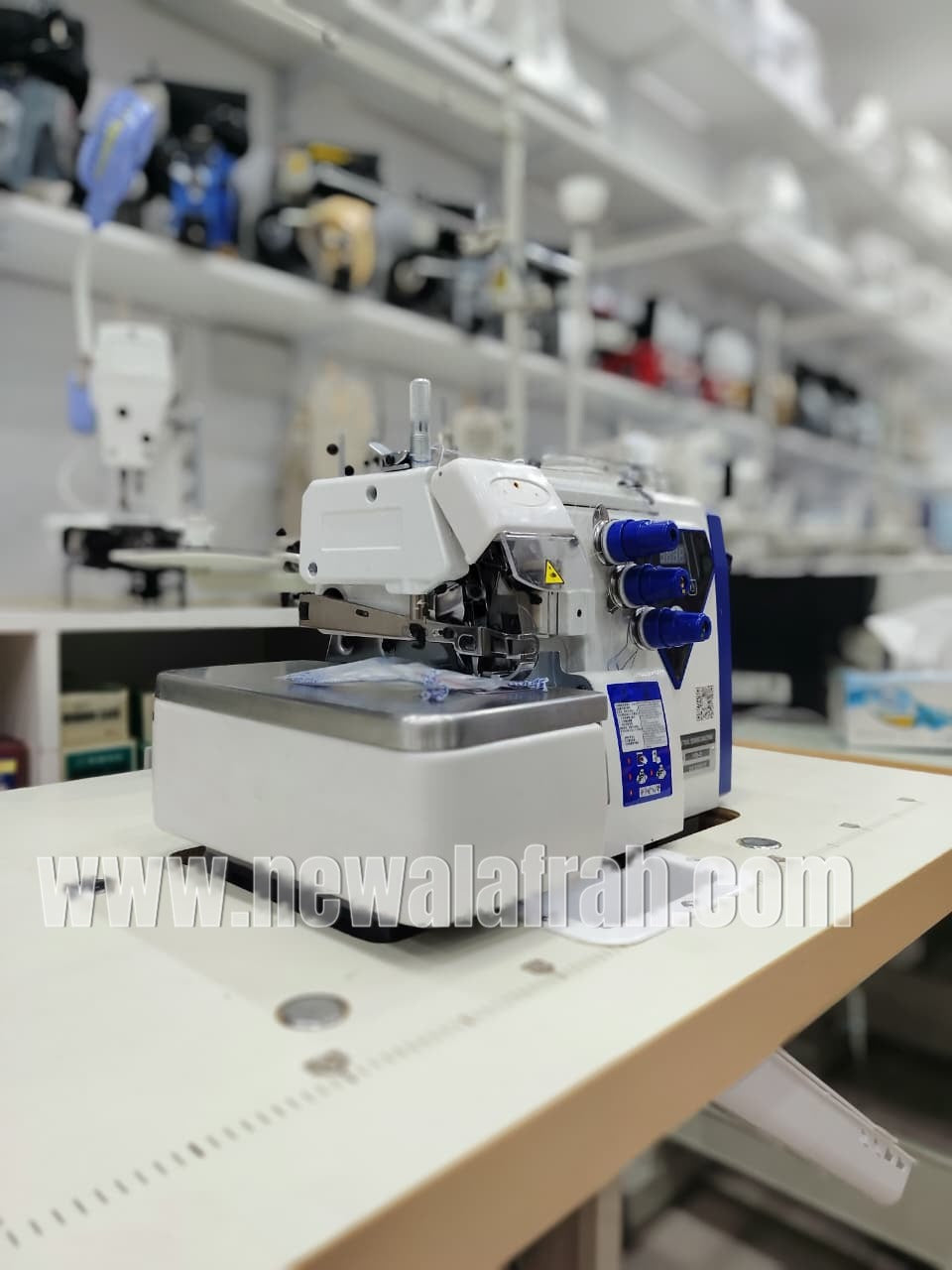 V8 - 3 (3 Thread Overlock Complete set with Direct Drive Motor) - NEW AL AFRAH