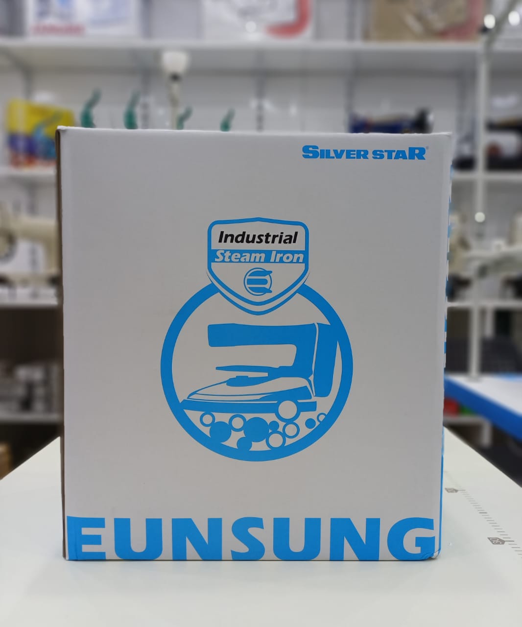 SILVER STAR EUNSUNG ES94AL STEAM IRON MADE IN KOREA