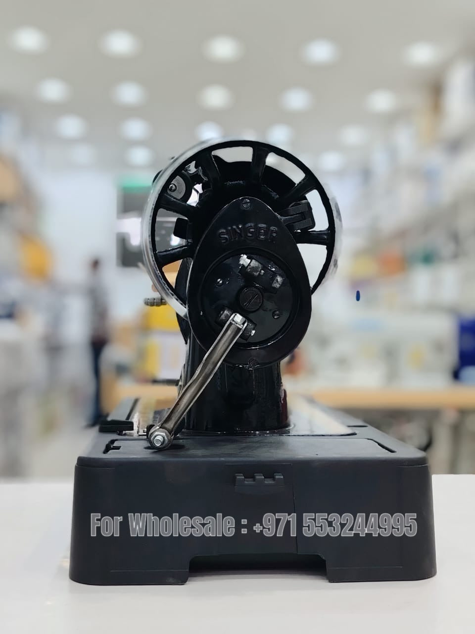 SINGER Sonata Unit Pack - (Complete set with Handle & Base cover packed safely inside Box)