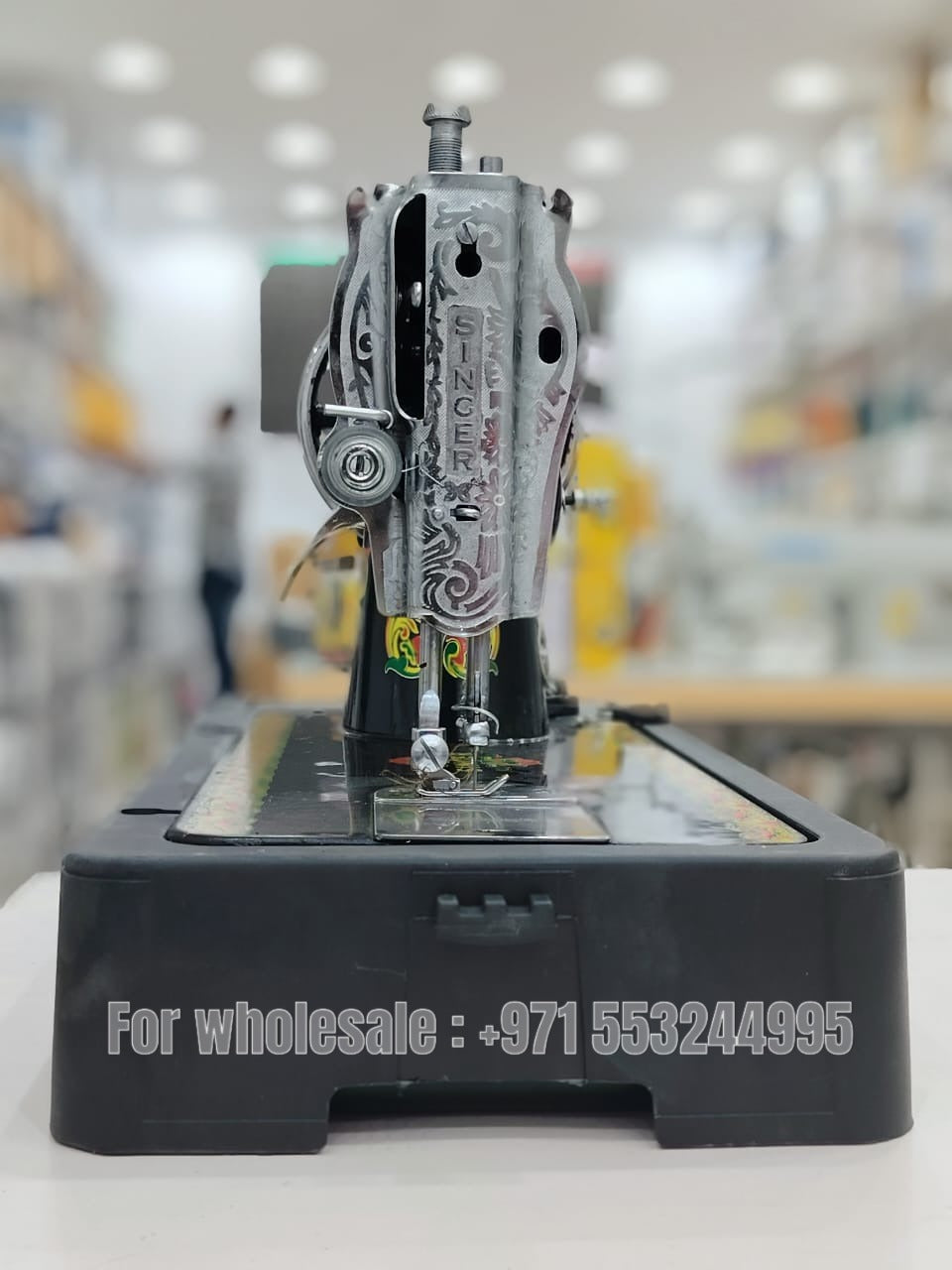 SINGER Sonata Unit Pack - (Complete set with Handle & Base cover packed safely inside Box)