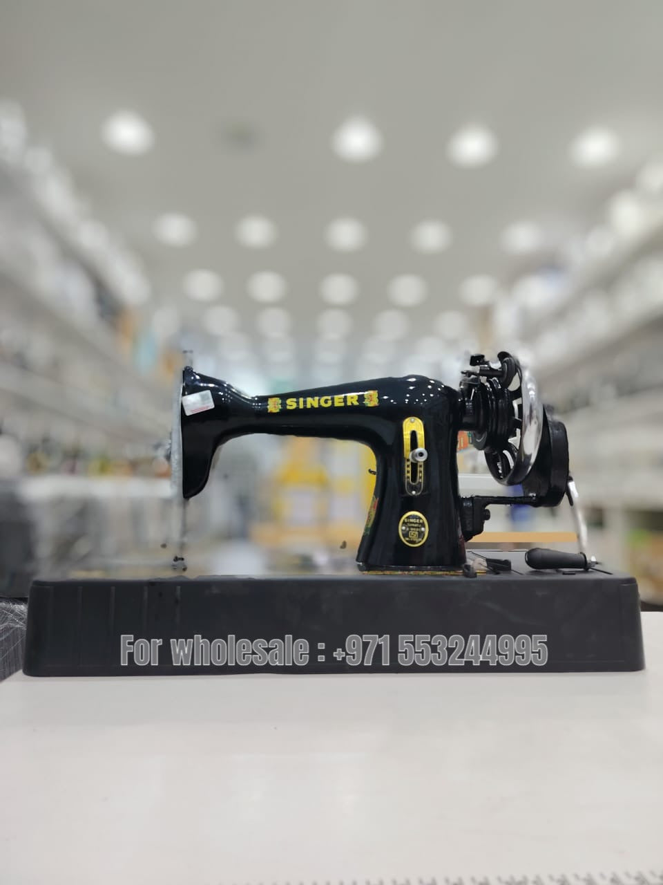 SINGER Sonata Unit Pack - (Complete set with Handle & Base cover packed safely inside Box)