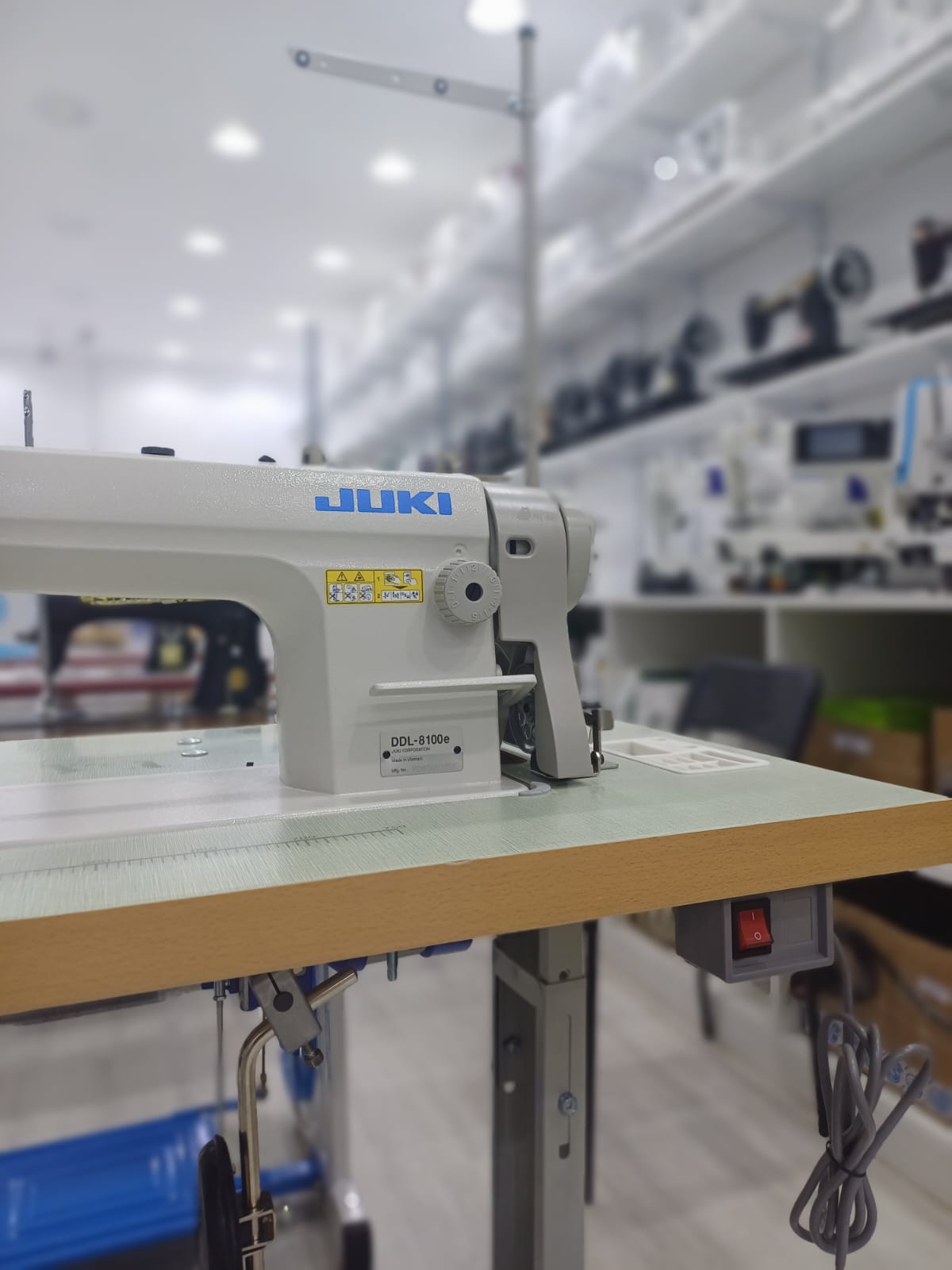 Juki - DDL-8100E single needle lockstitch sewing machine