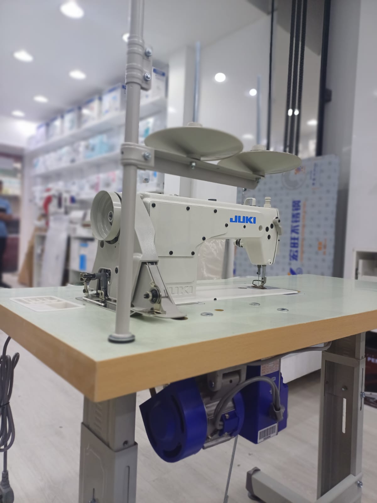 Juki - DDL-8100E single needle lockstitch sewing machine