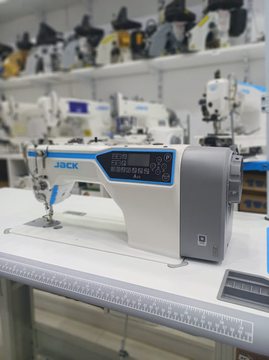 Jack A4B - C four functions stepping motor controlled computerized lockstitch machine