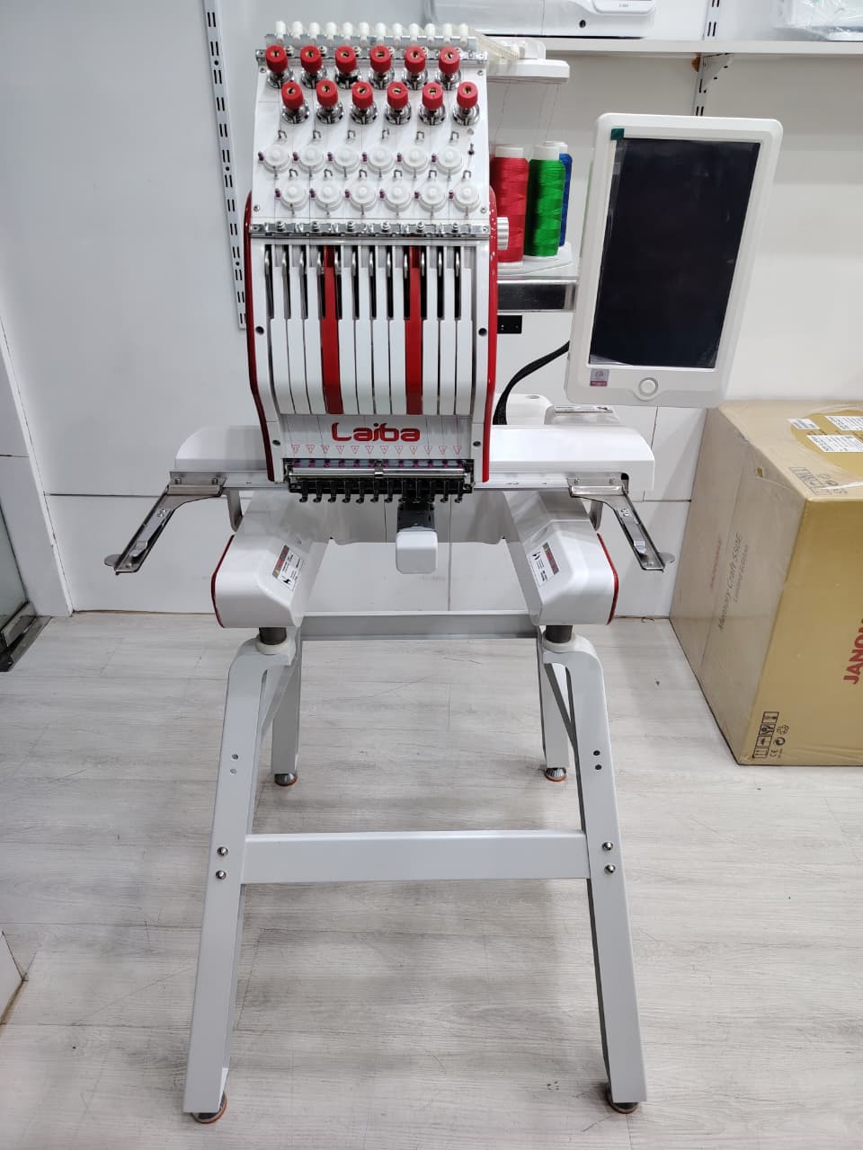 Laiba 1201 - 12 needles, 12 threads - Automatic Computerized Embroidery Machine - NEW AL AFRAH