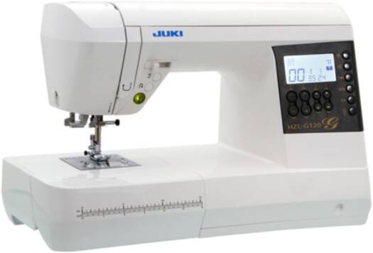 JUKI HZL-G120, Full sized Computer-controlled Sewing Machine With Bright LCD Display, 900 Stitches Per Minute, Box Feed Technology, Wide Sewing Space, LED Light, Automatic Needle Threader | HZL-G120 - NEW AL AFRAH