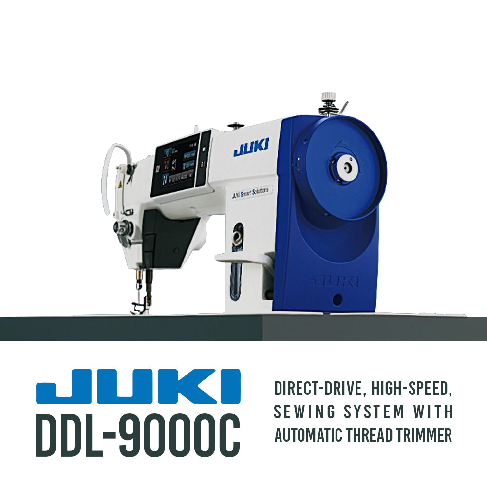 JUKI DDL 9000C - SEMI DRY HEAD PREMIUM DOUBLE DIGITAL FEED LOCKSTITCH MACHINE - NEW AL AFRAH
