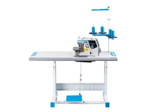 JACK C7-4 OVERLOCK COMPLETE SET WITH DIRECT DRIVE MOTOR AND TABLE STAND - NEW AL AFRAH