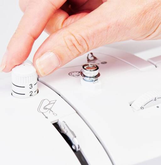 SINGER CE677 Electric Sewing Machine Heavy-Duty Metal Frame, White, Portable & User-Friendly, LCD Screen Displays Stitch Number, Settings, Presser Foot, 6.3" sewing space | CE677 - NEW AL AFRAH