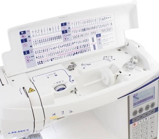 JUKI HZL-DX5, Home Sewing Machine, Box Feed Technology, High Quality Finishes, Easy-to-use Quick Select Buttons, Maximum Speed 1050 Stitches Per Minute | HZL-DX5 - NEW AL AFRAH