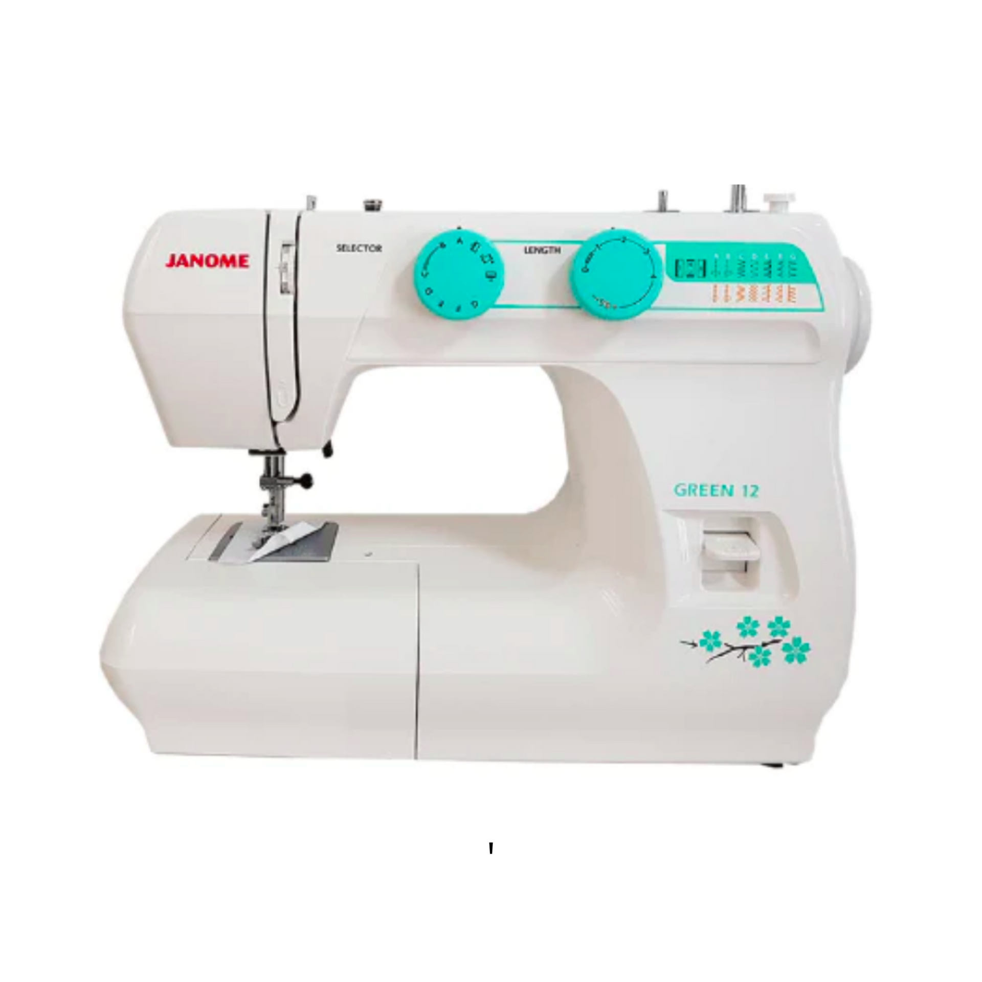 Janome Green 12 Sewing Machine:Versatile Sewing Excellence in the