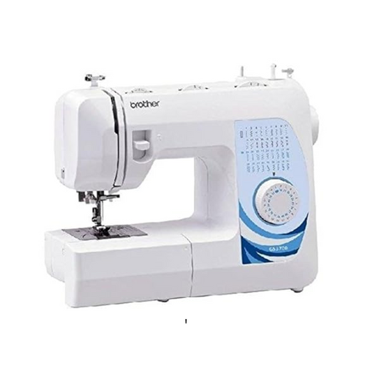 Brother Gs 3700 - Sewing machine - White - Front view