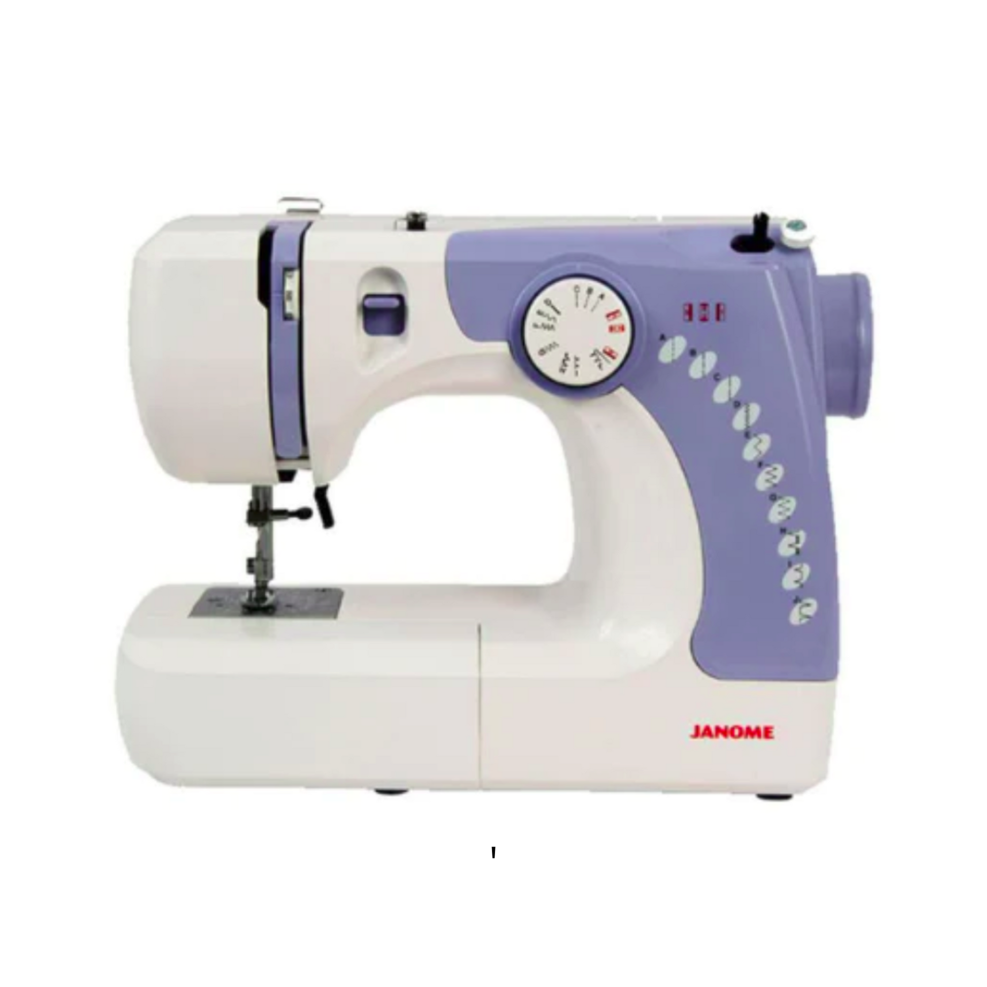 Janome 639x - Sewing machine - White - Front view