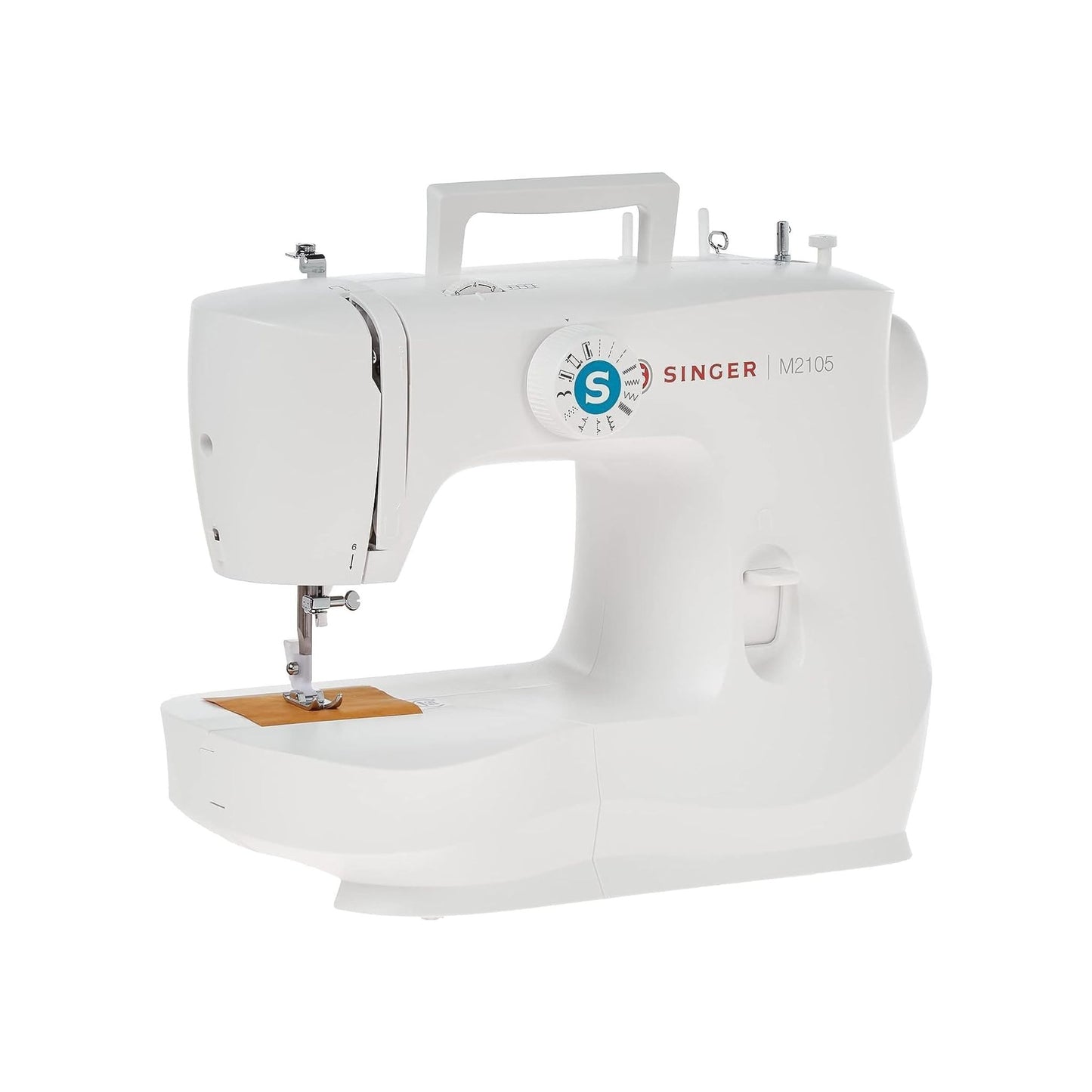 Singer M2105 - Sewing machine - White - Side view
